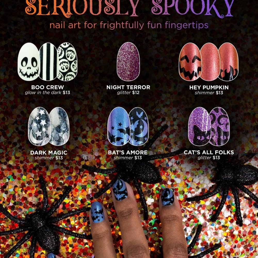 Color Street Halloween nails